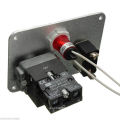 12V Racing Car Ignition Switch Panel Engine Start Push Button Red LED Toggle
